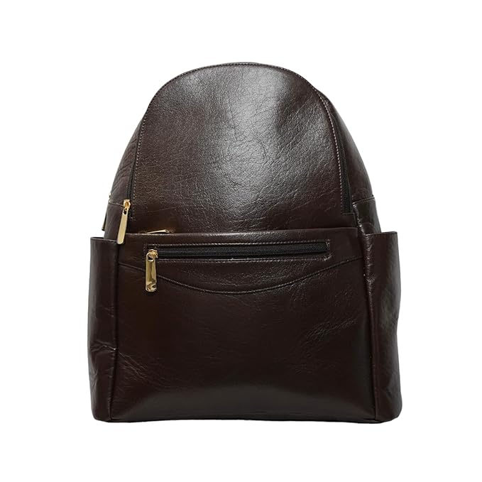 Leather Laptop Backpack - Convertible