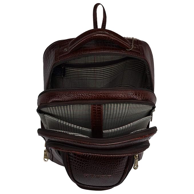 Leather Laptop Backpack - Twin Vault