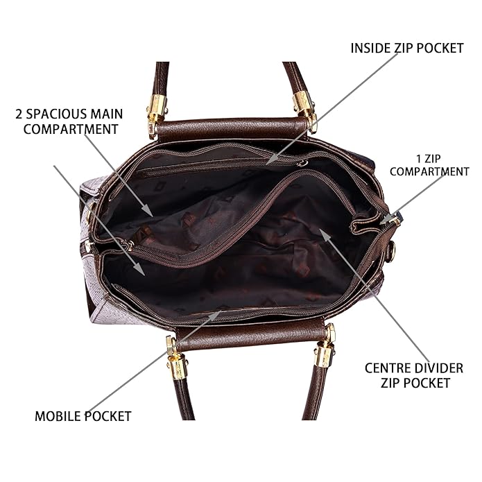 Croco Leather Handbag - MULBERRY