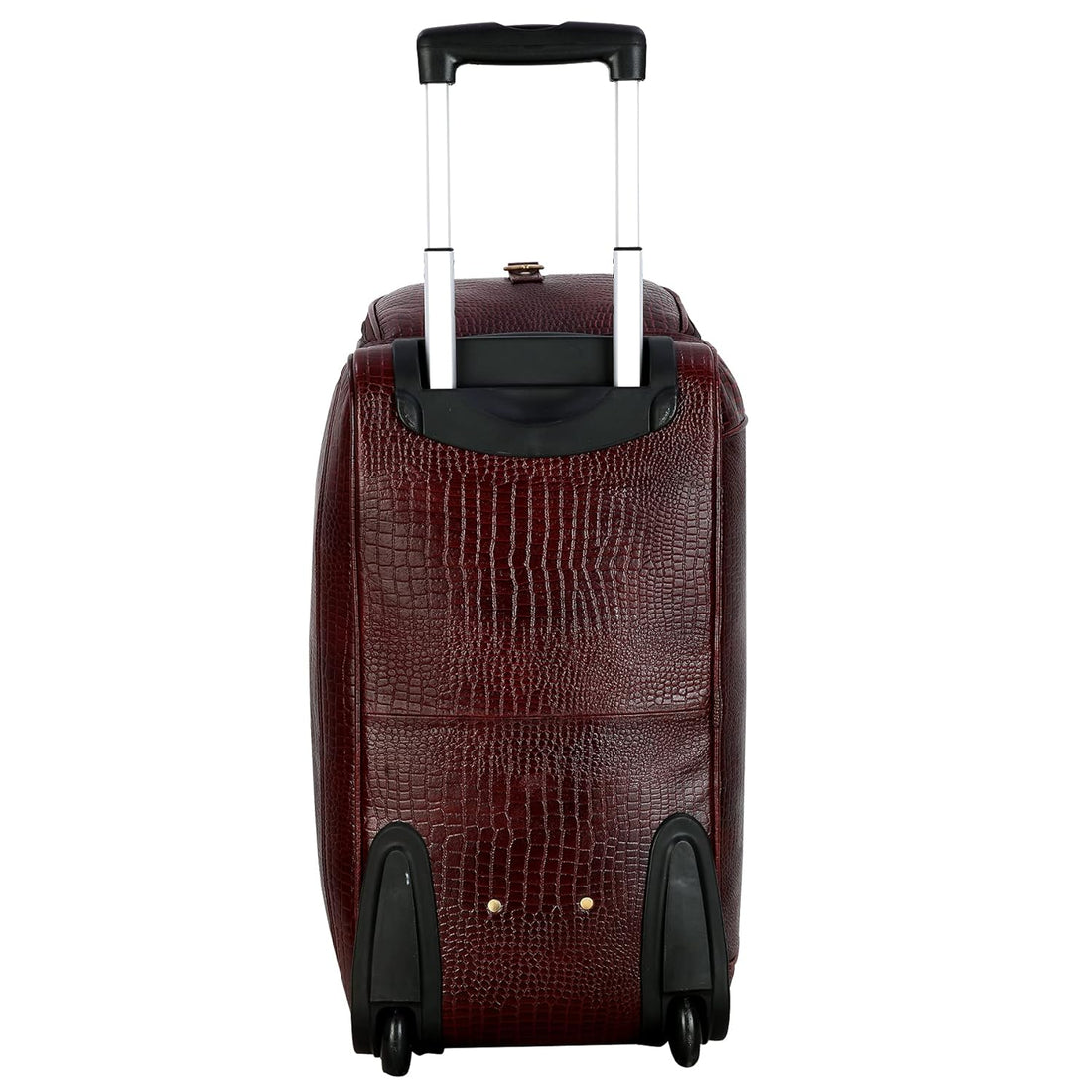 Leather Duffel Trolley - The Weekender