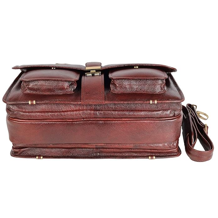 Leather Briefcase - Metro