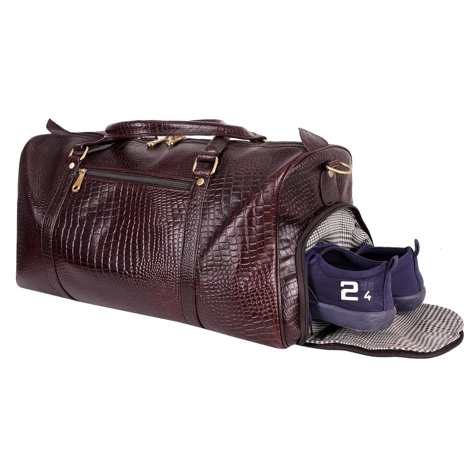 Leather Duffel Bag - Unknown