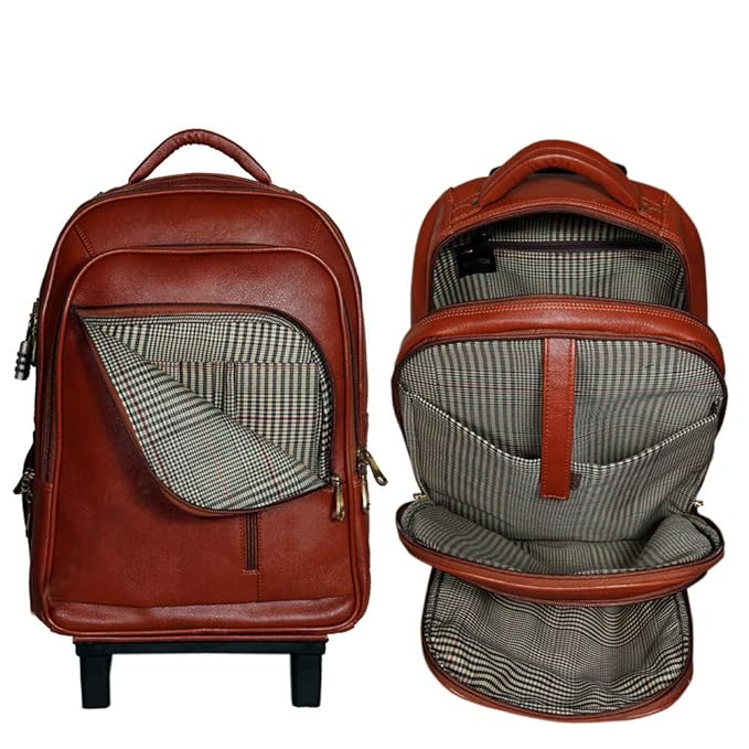 Leather Backpack Trolley - Journey Roller