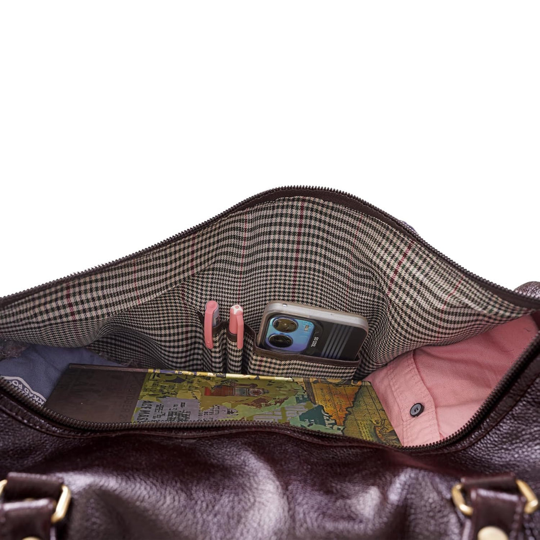 Leather Duffel Bag - Unknown