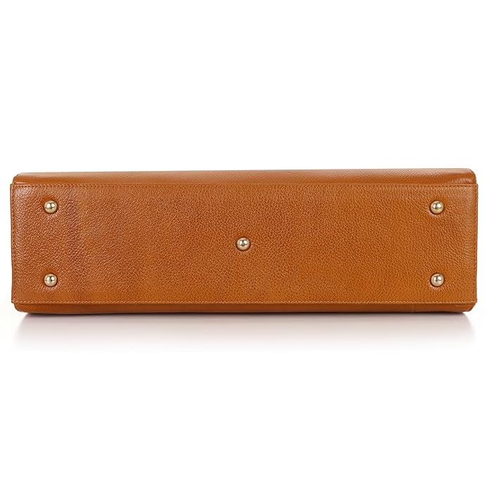 Leather Laptop Tote Bag - Boxa