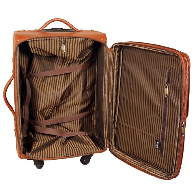 Leather Trolley - The Expandable