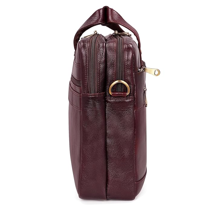 Leather Messenger Bag - The Prime