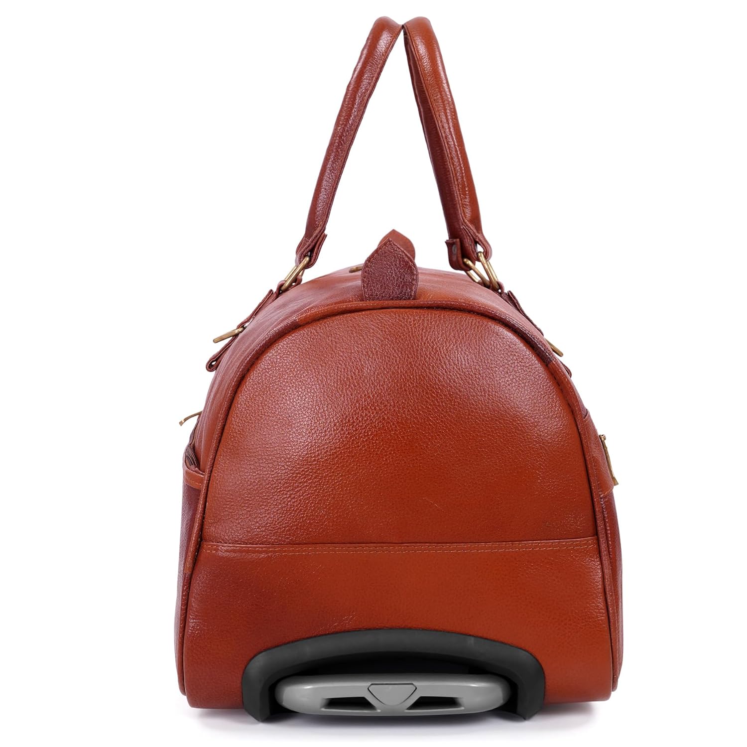 Leather Duffel Trolley - The Metropolis