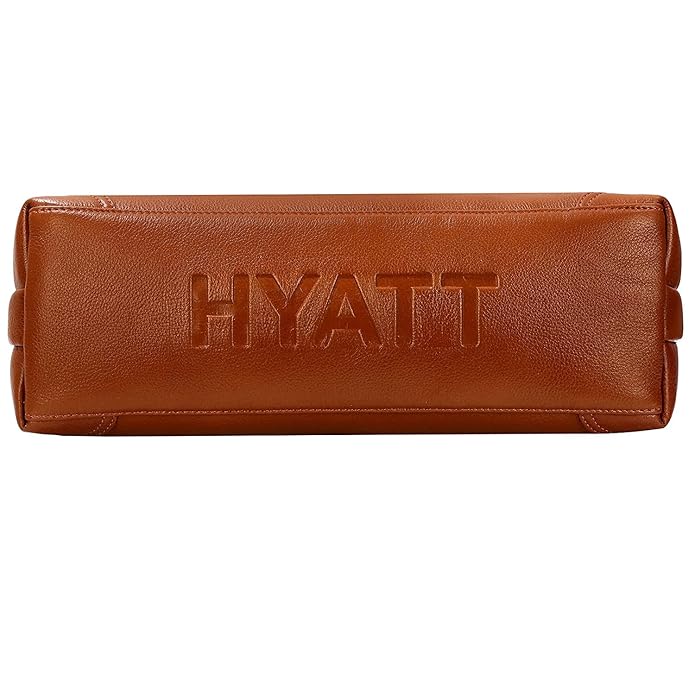 Leather Shoulder Bag - Elegant