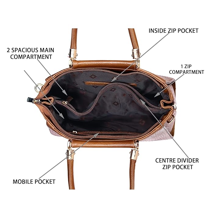 Croco Leather Handbag - MULBERRY