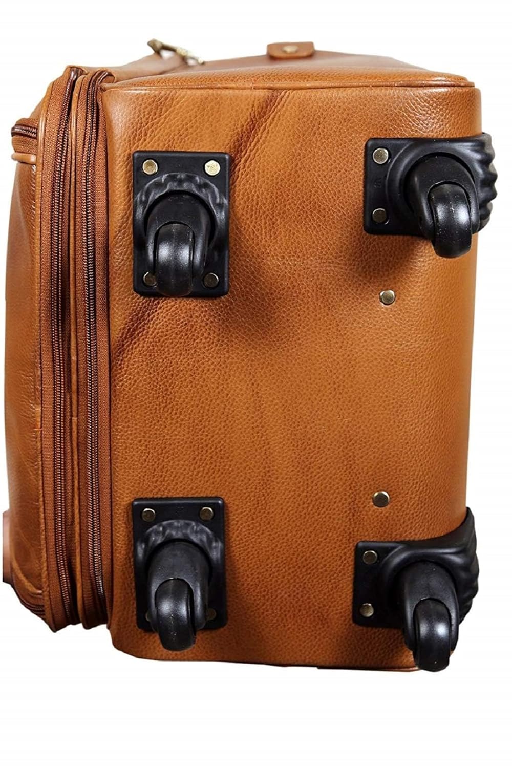 Leather Trolley Bag - The Voyager