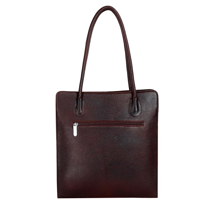Leather Tote Bag - Vertica