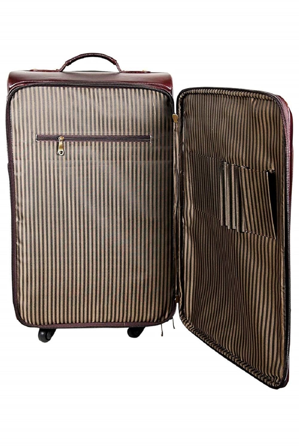 Leather Trolley Bag - The Voyager