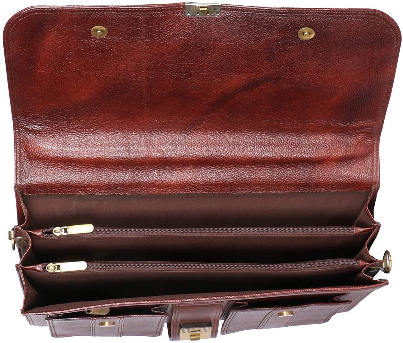 Leather Briefcase - The Vintage