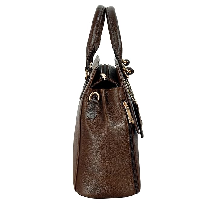 Leather Handbag For Women - MK