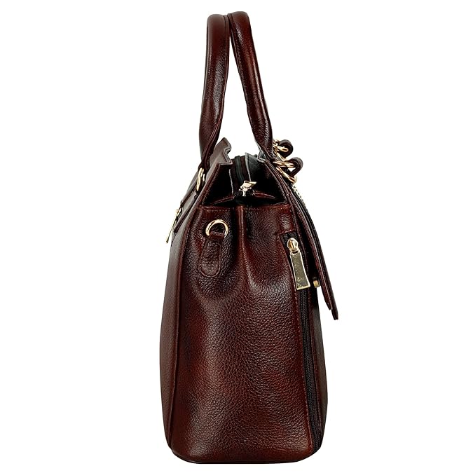 Leather Handbag For Women - MK