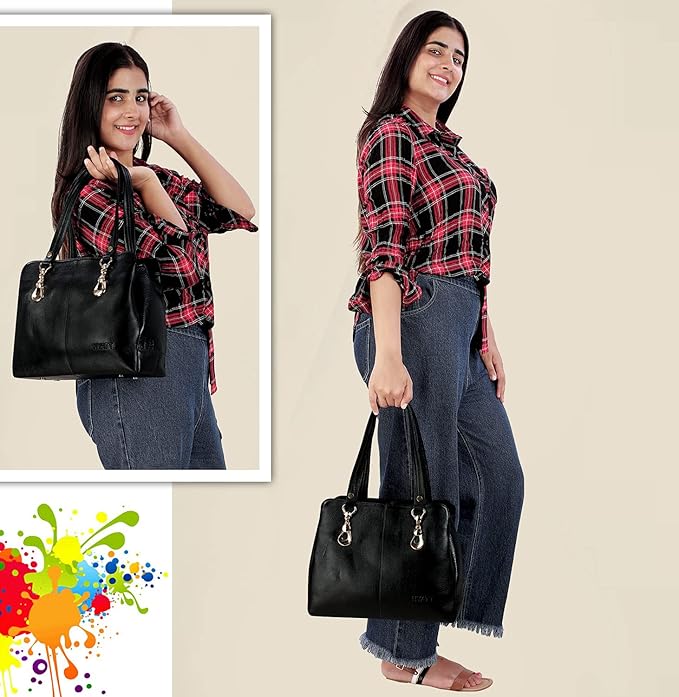 Leather Shoulder Bag - The Hobo