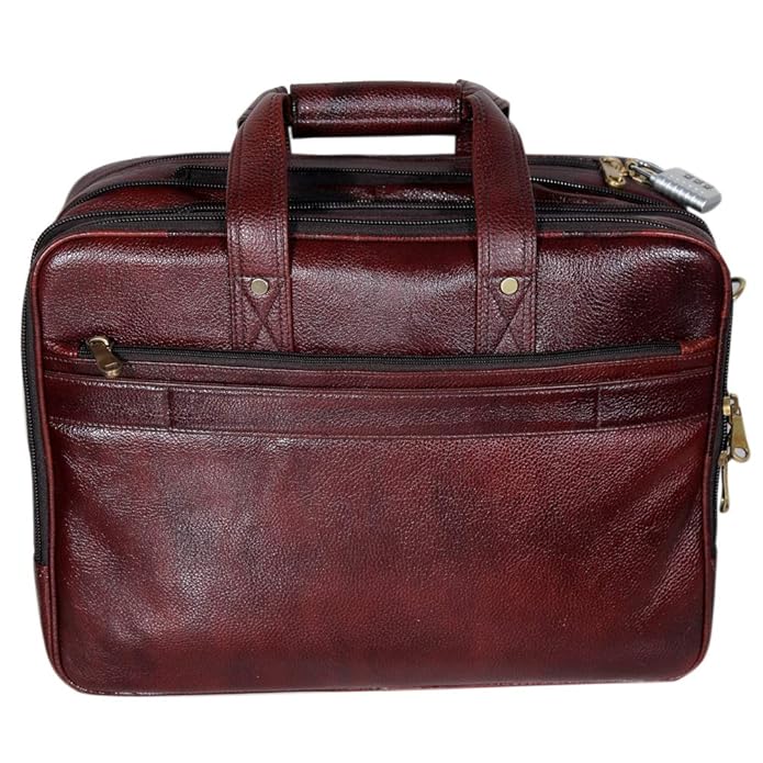 Leather Expandable Bag - Bold Vault