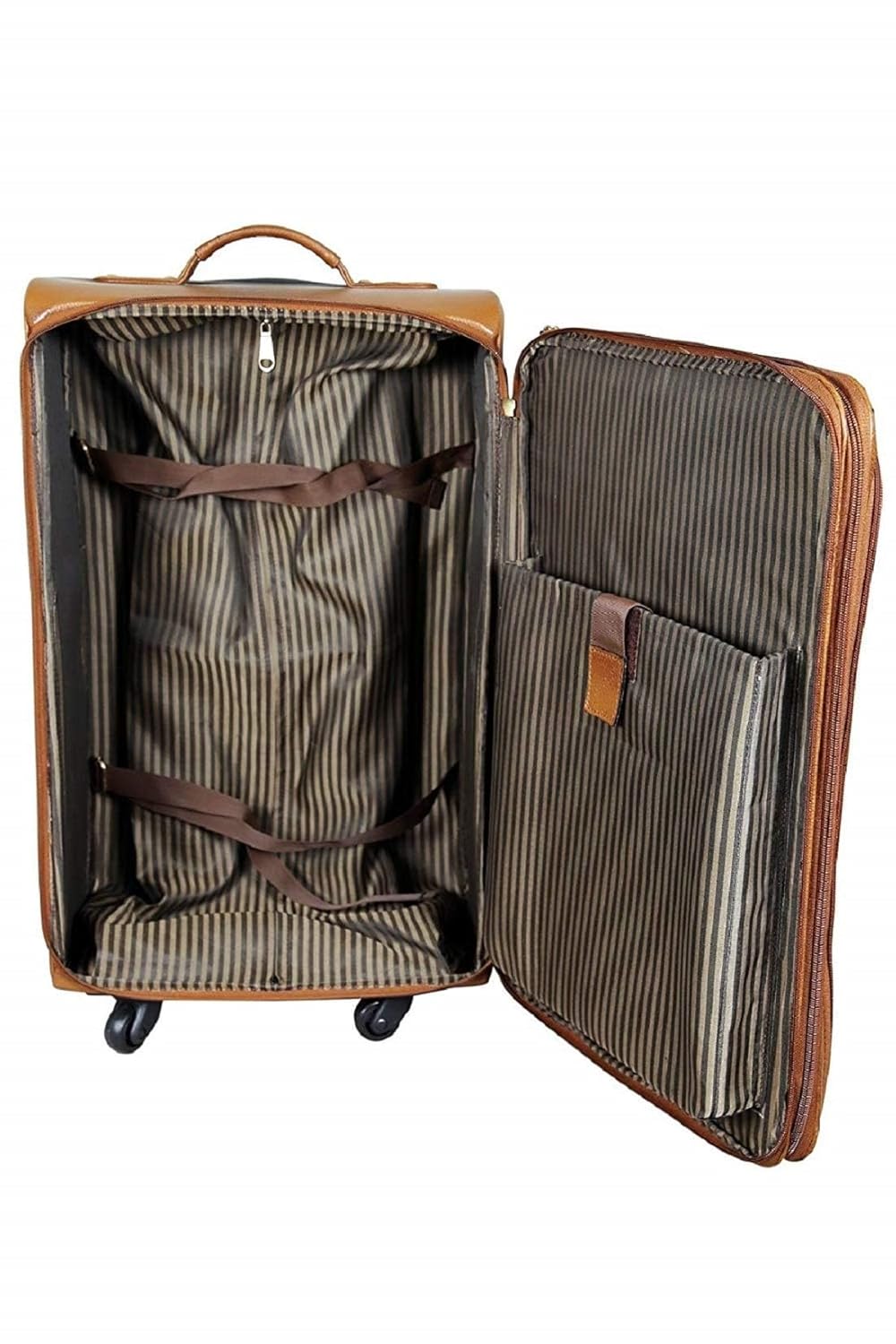 Leather Trolley Bag - The Voyager