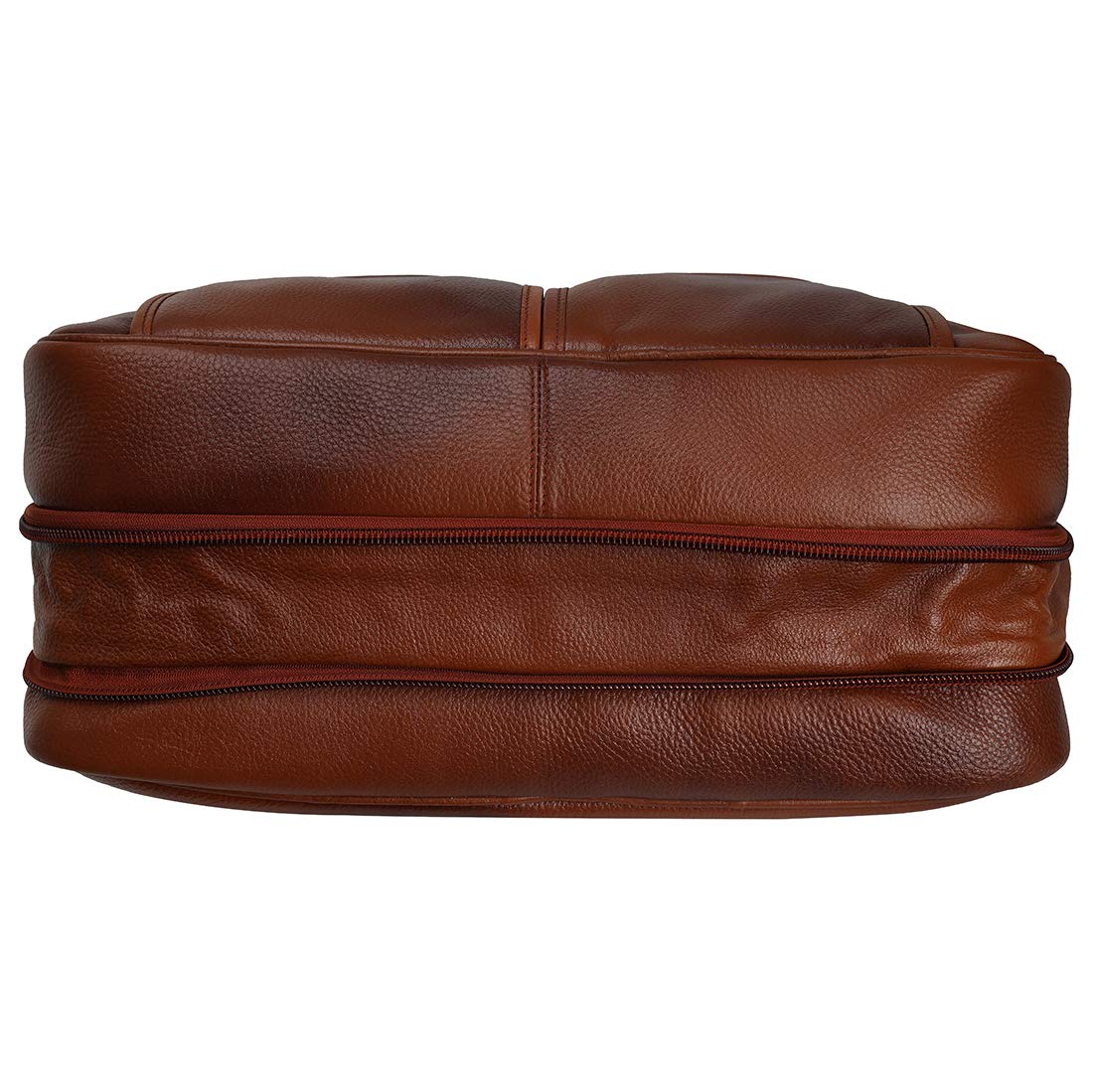 HAYAT Leather Accessories 24 litres Full Expandable Leather Laptop Office