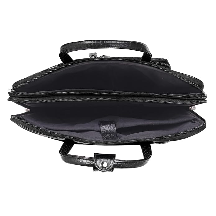 Leather Laptop Bag - The Messenger