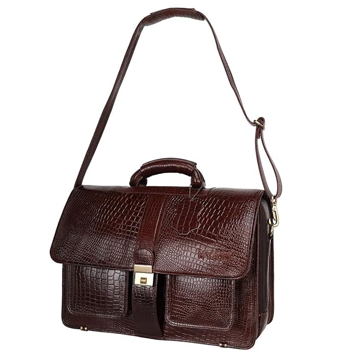 Leather Briefcase - Metro