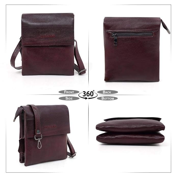 Leather Sling Bag - The Flap 2