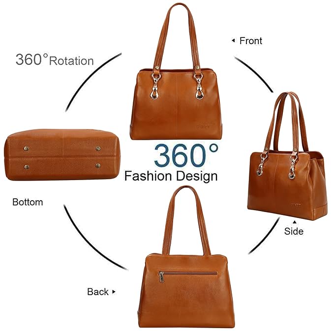 Leather Shoulder Bag - The Hobo