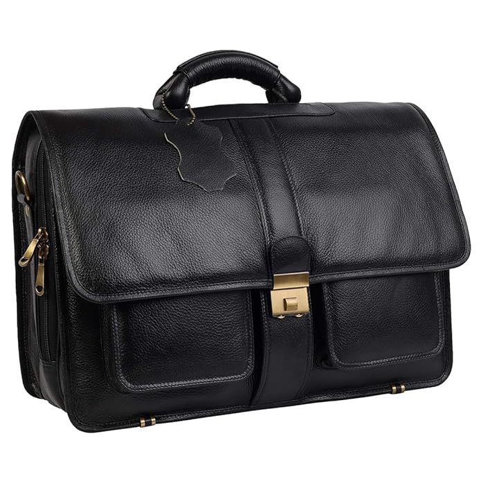 Leather Briefcase - Metro