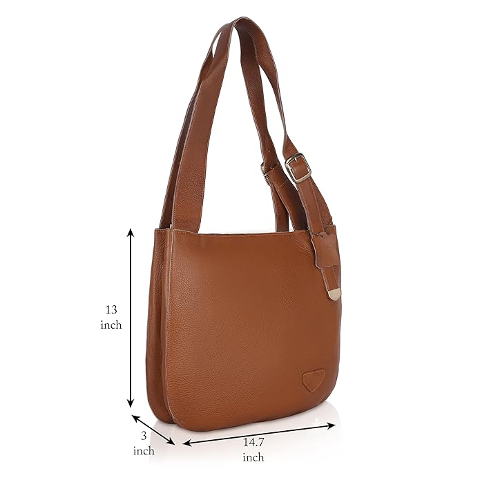 Leather Tote Bag - Magna