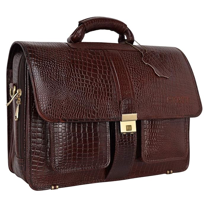 Leather Briefcase - Metro
