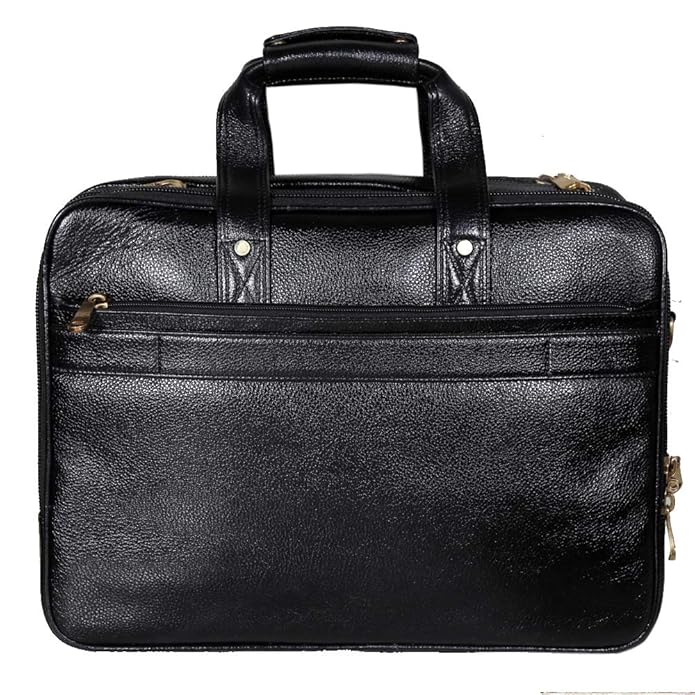 Leather Expandable Bag - Bold Vault