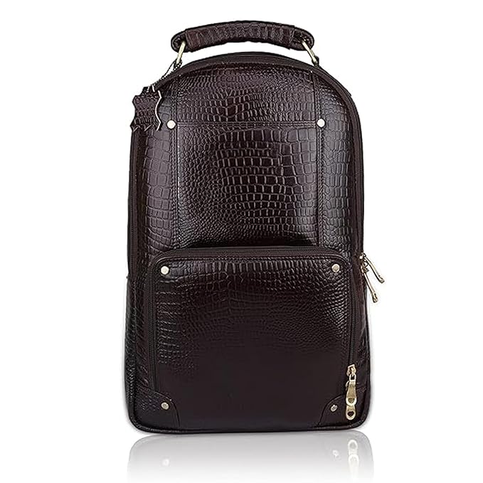 Leather Laptop Backpack - The Awakening