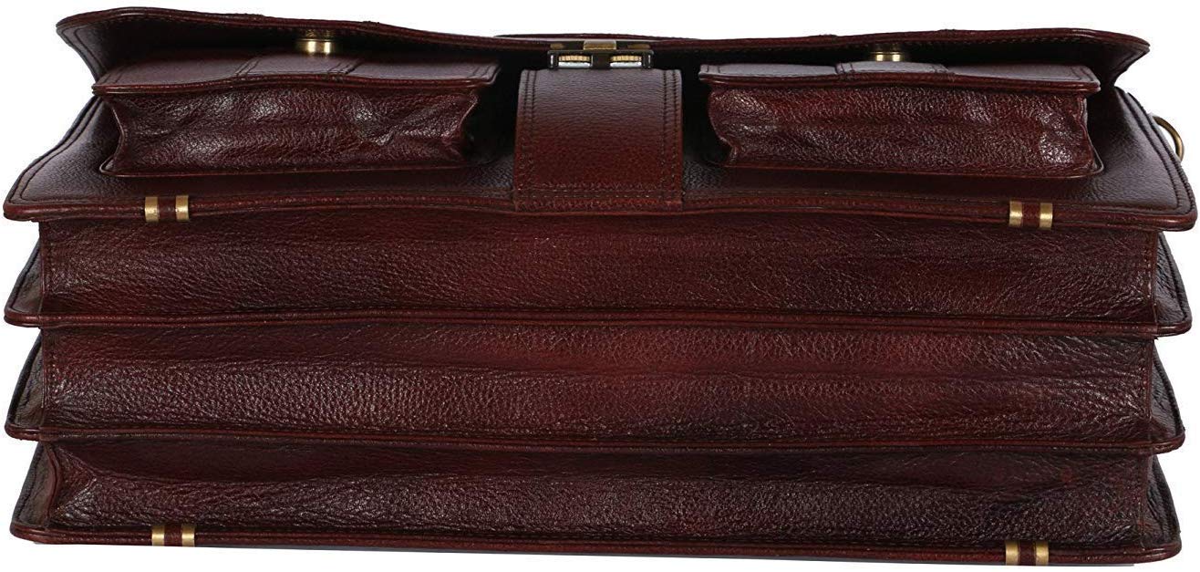 Leather Briefcase - The Vintage