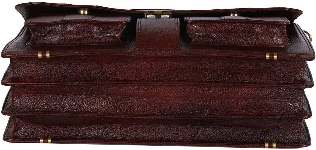 Leather Briefcase - The Vintage