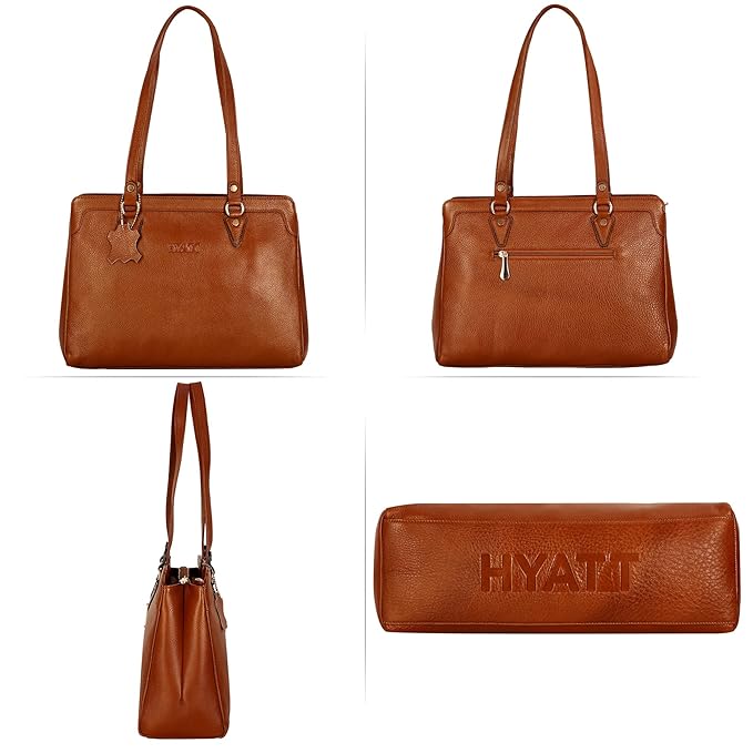 Leather Shoulder Bag - Sturdy