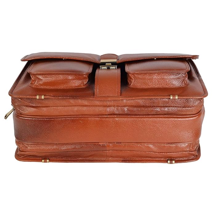 Leather Briefcase - Metro