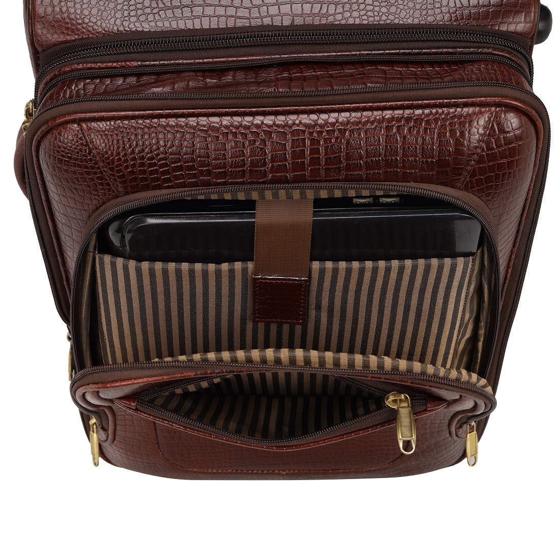 Leather Trolley - The Expandable