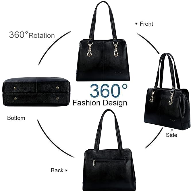 Leather Shoulder Bag - The Hobo