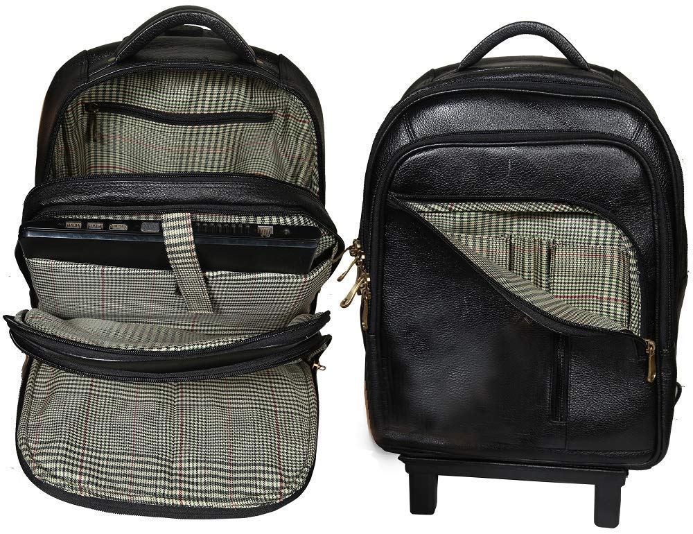 Leather Backpack Trolley - Journey Roller