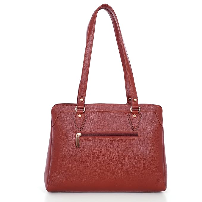 Leather Shoulder Bag - Sturdy