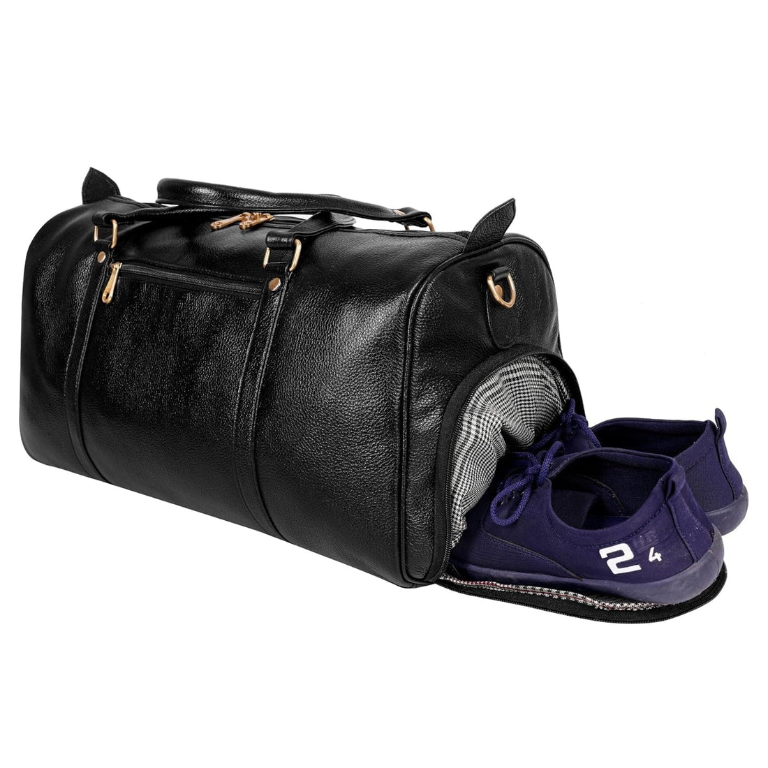 Leather Duffel Bag - Unknown