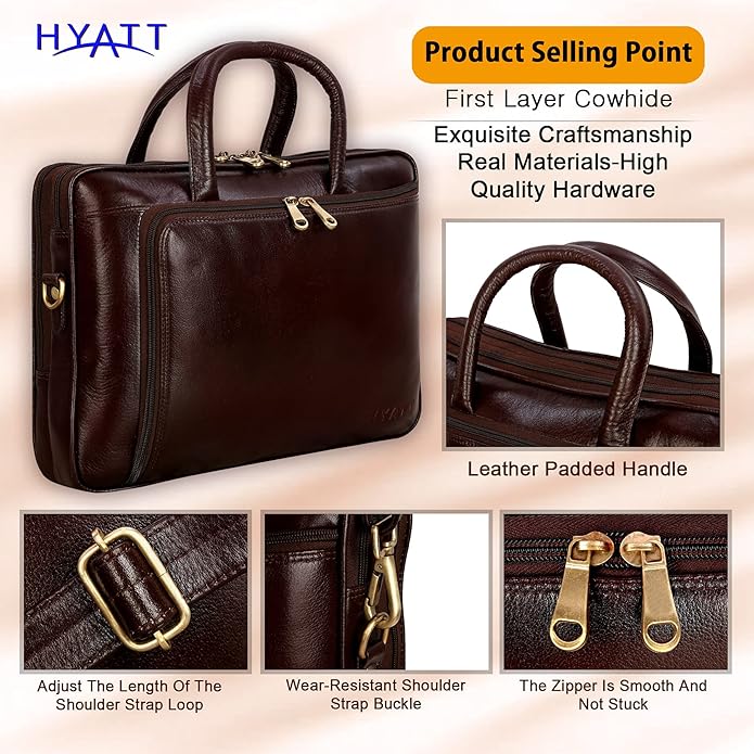 Leather Messenger Bag - Rope Core