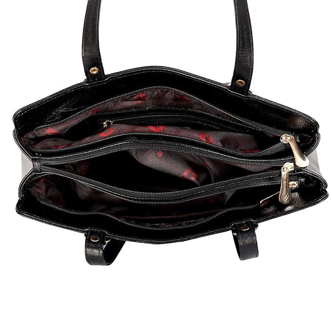 Leather Shoulder Bag - Sturdy