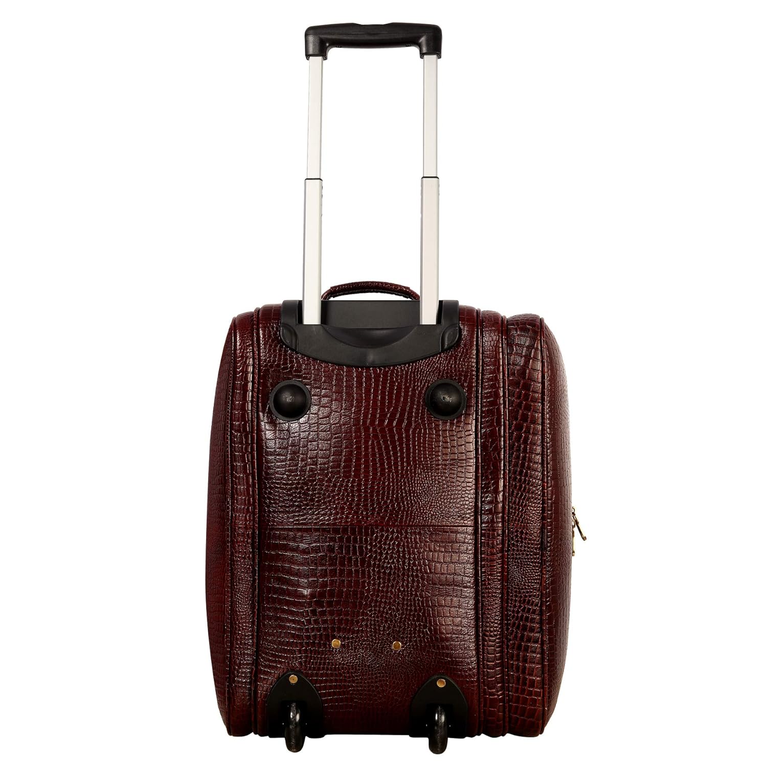 Leather Duffel Trolley - The Swift