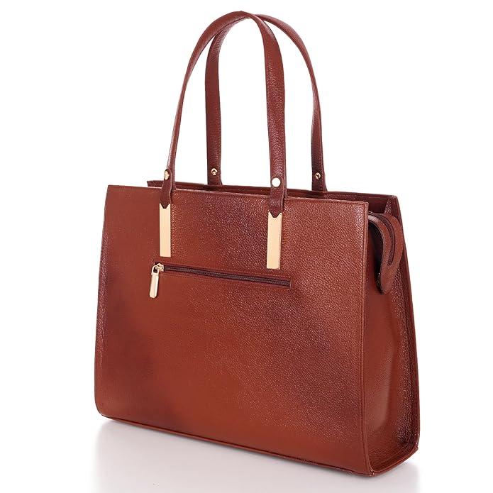 Leather Laptop Tote Bag - Boxa
