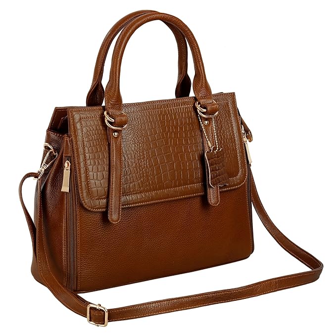 Leather Handbag For Women - MK