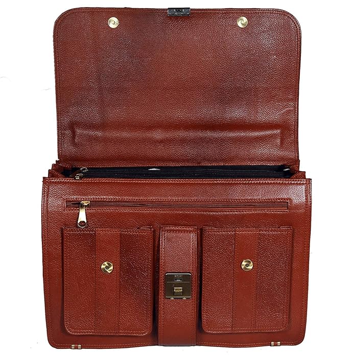 Leather Briefcase - The Vintage