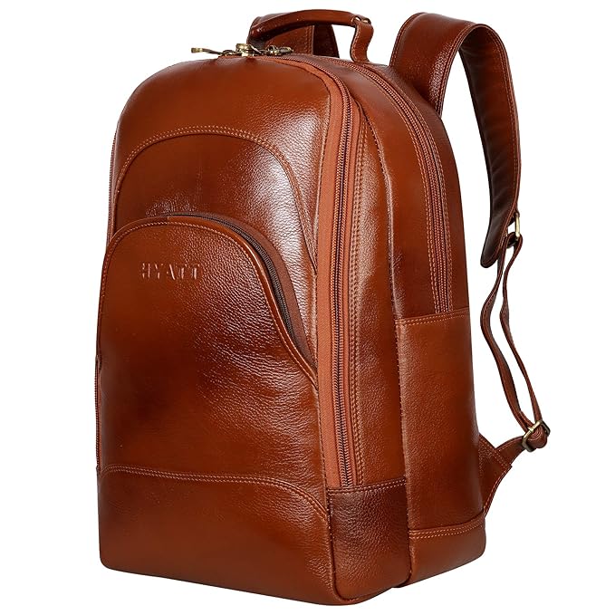Leather Laptop Backpack - Giant