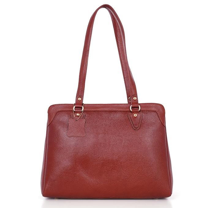 Leather Shoulder Bag - Sturdy